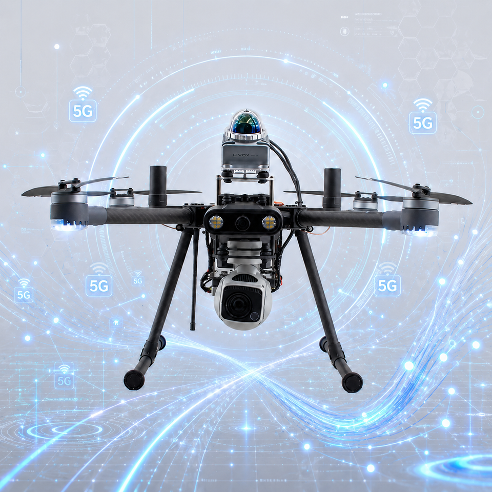 How to Choose a UAV Communication Link: Video/Data Radio, Fiber Optics, or 5G