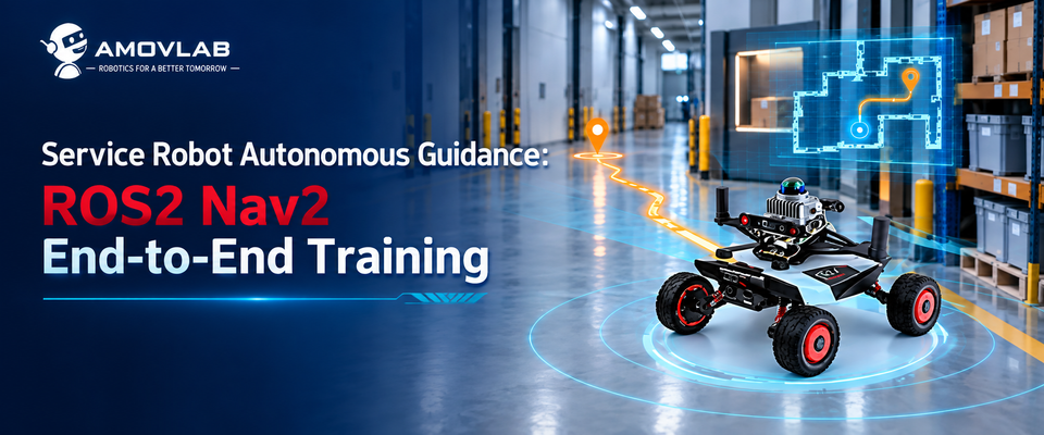 Autonomous Guidance for Service Robots: End-to-End Hands-on Training with ROS 2 Nav2