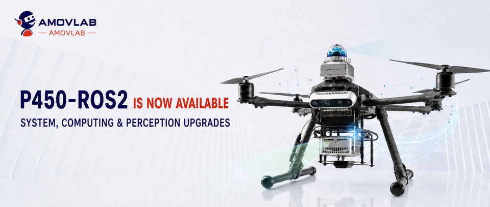 P450-ROS2 Drone: System, AI & Perception Upgrades
