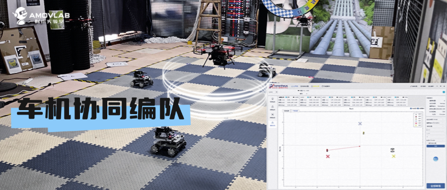 Vehicle-UAV Cooperative Formation System: Communication and Control Workflow Explained