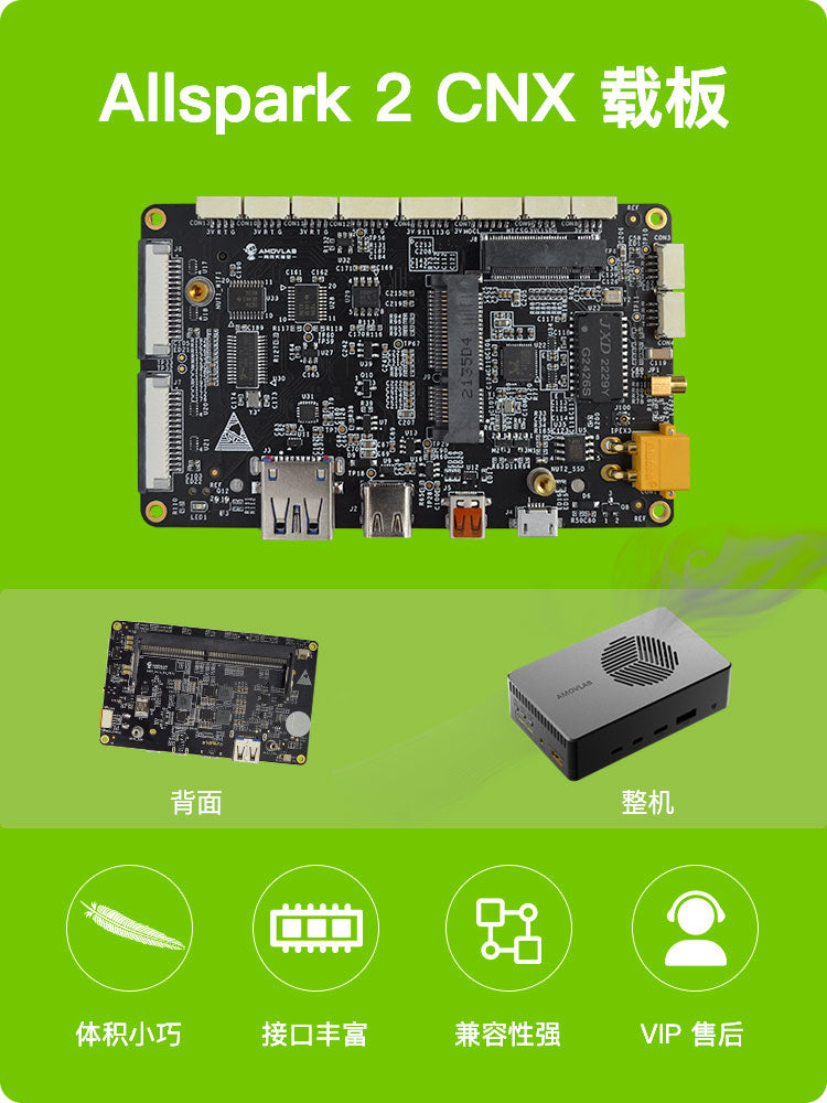 Allspark 2-CNX Orin NX carrier board product image 2