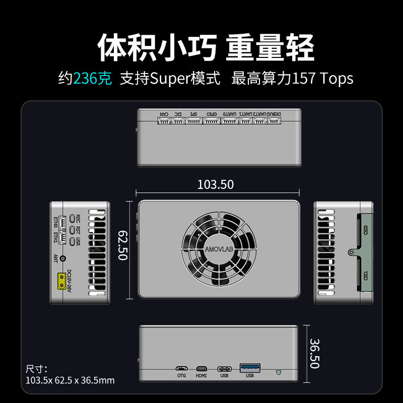 Allspark 2-Orin NX onboard AI computer product image 4