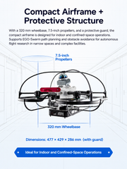 SU17 ROS2  Research Edition  Quadrotor UAV Platform